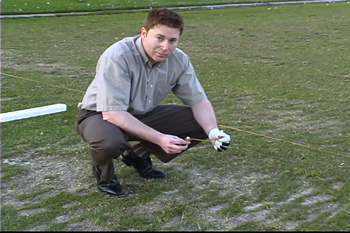 NeverLostGolf ™ is easy to use on natural grass